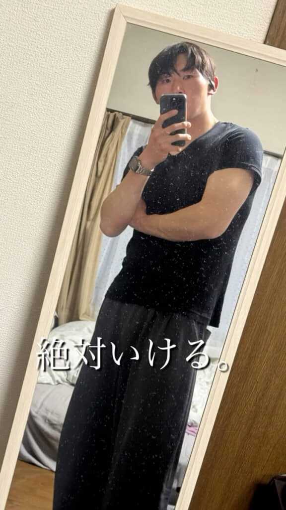 マッチョになったKyosukeさん