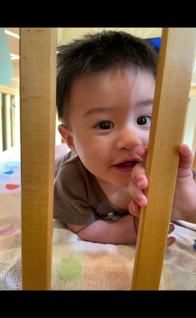 0歳には見えない