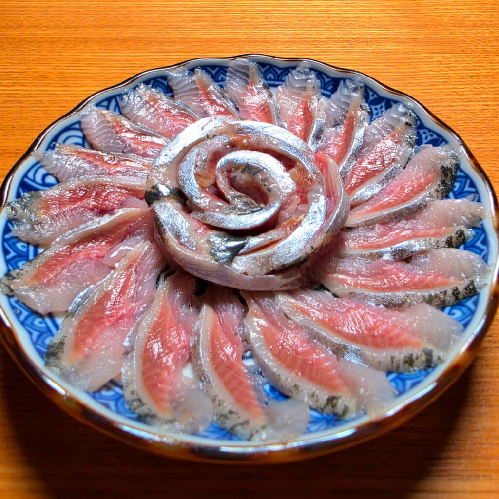 脂がよくのった旬のイワシ