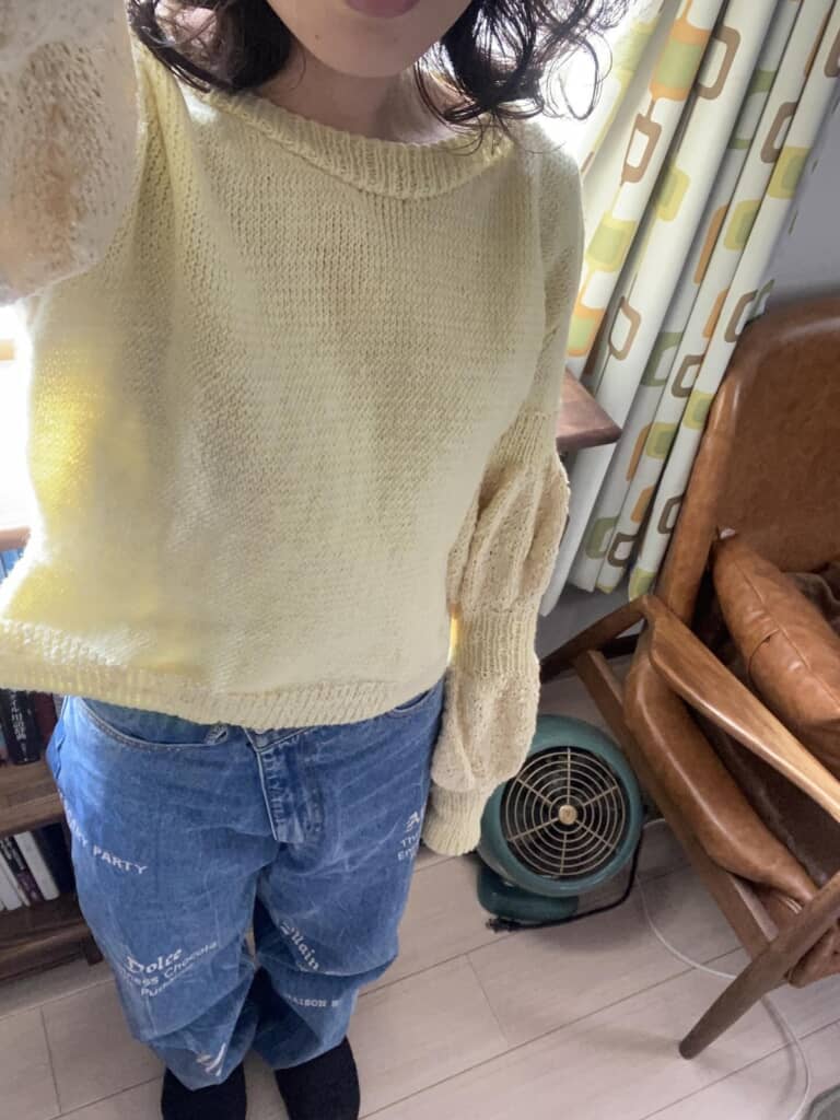 mizuhoさんがほめられたニット作品とは?