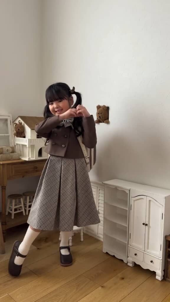 ダンスを踊るゆうひちゃん