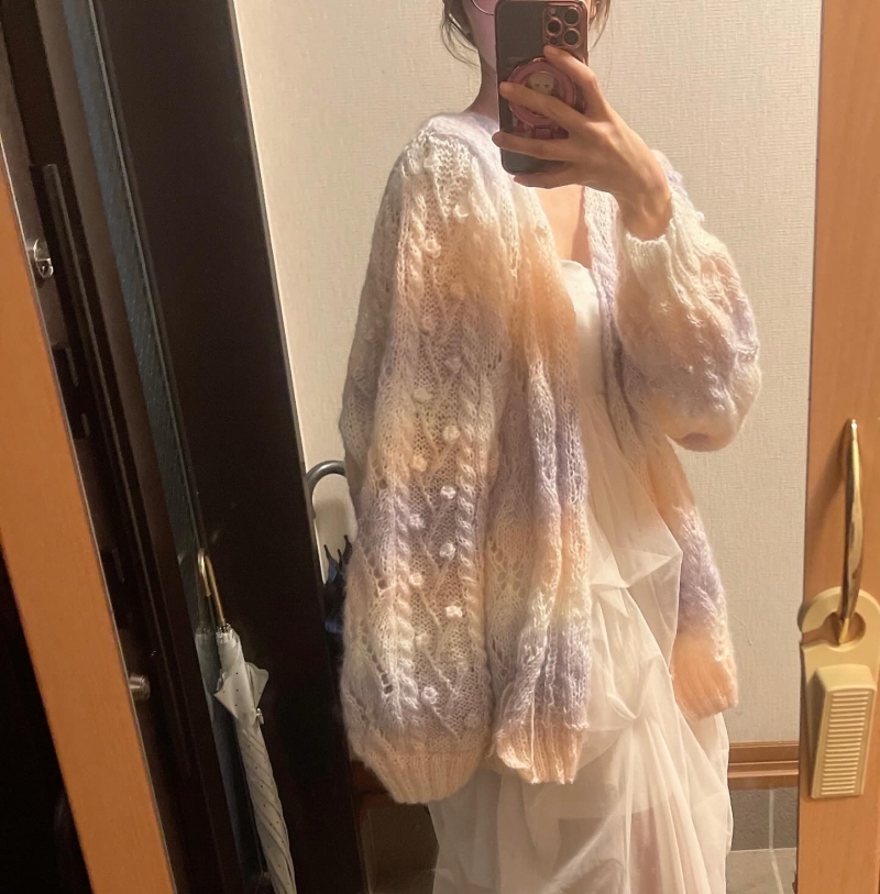 ふんわりしたシルエットが素敵