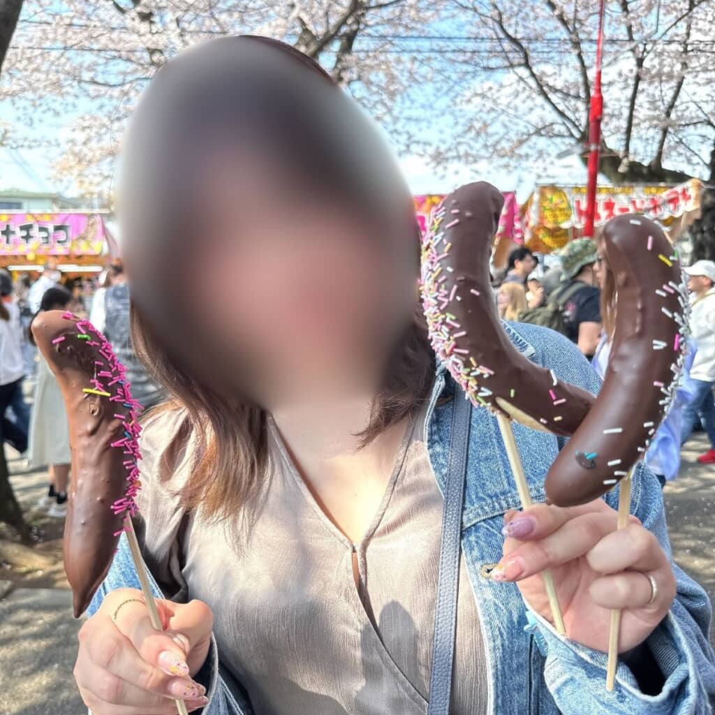 大きなチョコバナナが3つに！