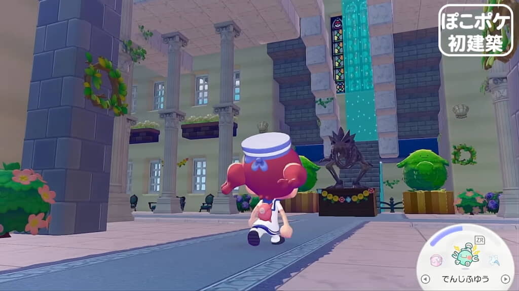 壮麗な吹き抜け
