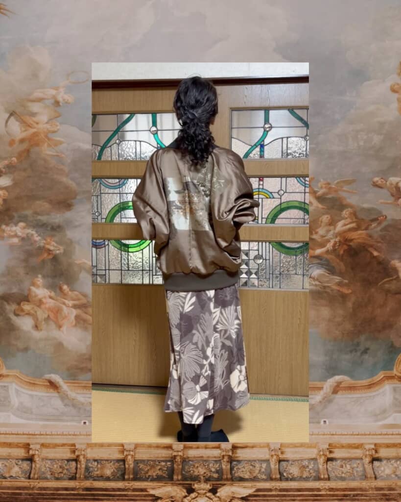 スカジャン風が完成！