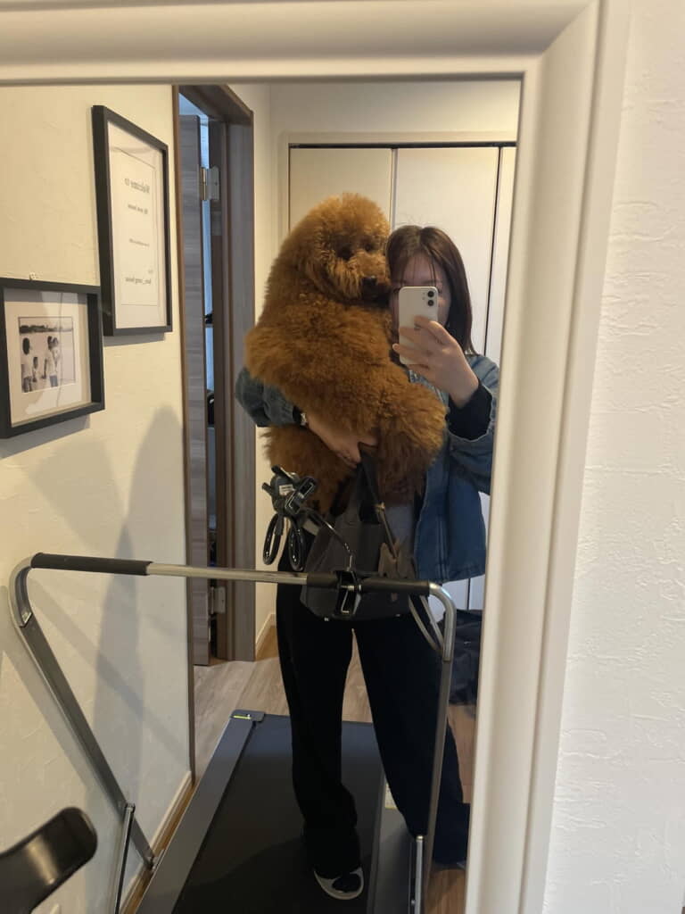 抱っこされている姿もたまらない
