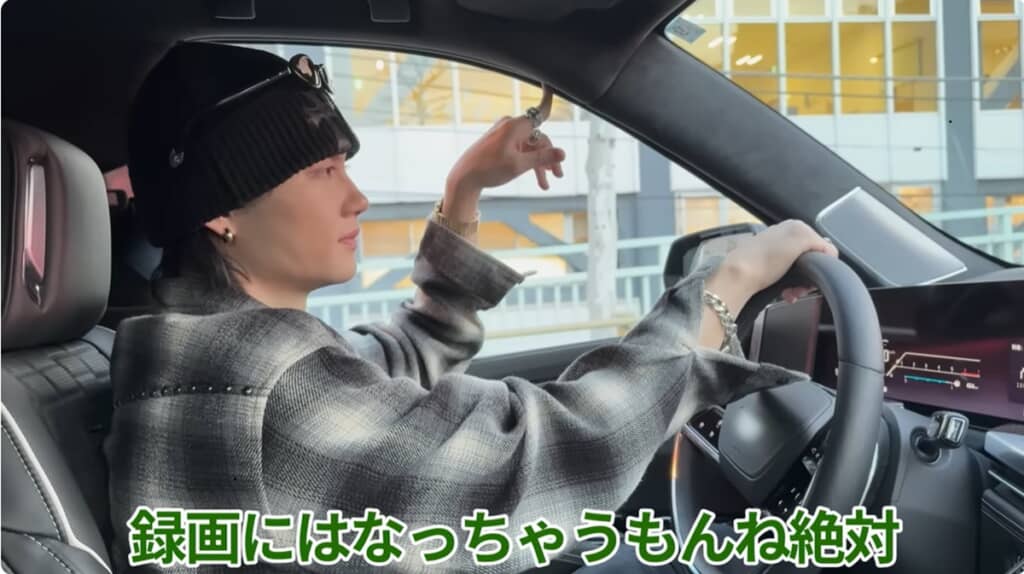 運転中の佐野さん