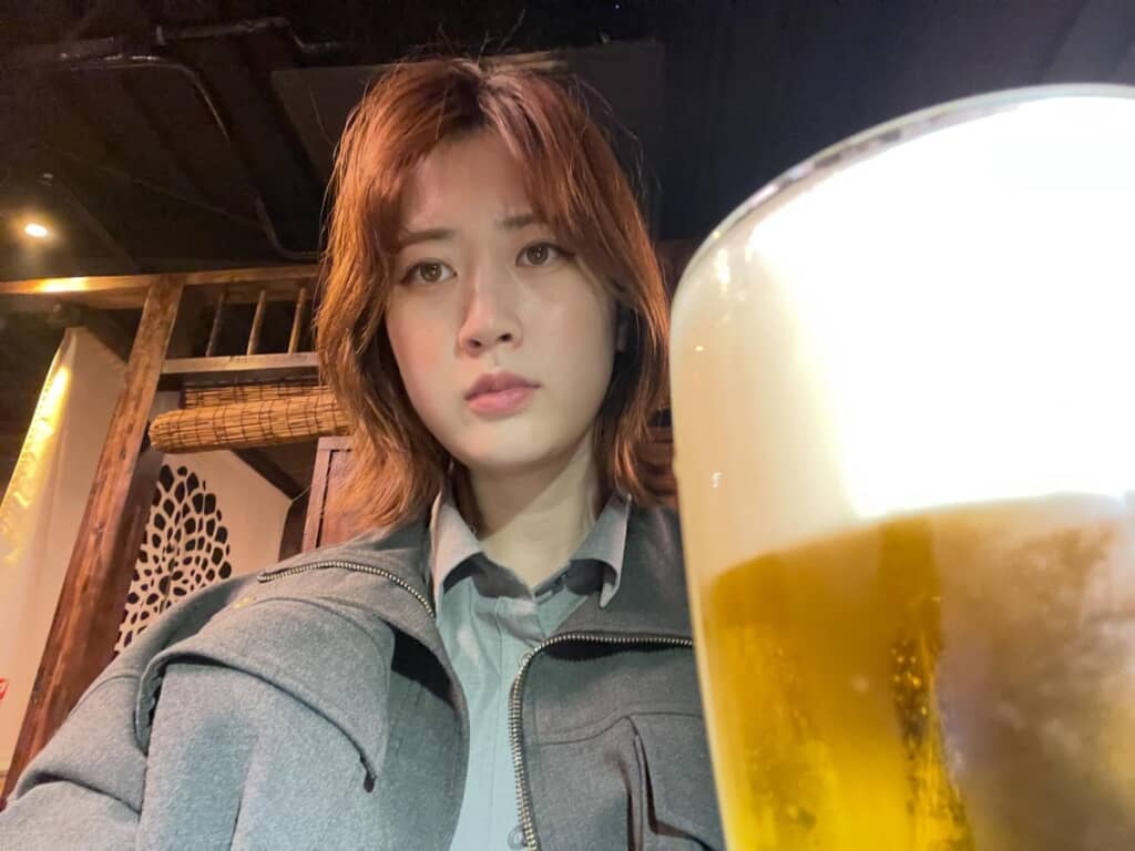 両親の写真を投稿したはなさん