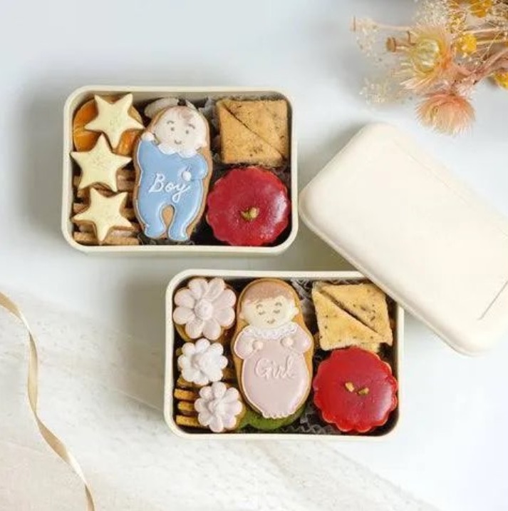 ごまさんが送ったジェンダーリビールクッキー