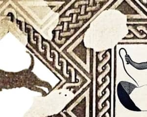 1800年前のモザイク画に描かれていたのは女性だった