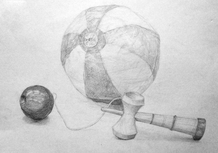 中学生のころのデッサン