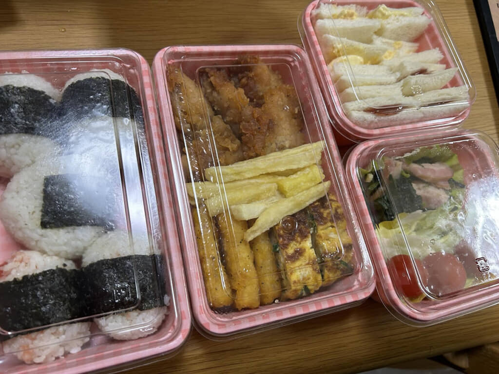 こういうお弁当が一番おいしい！