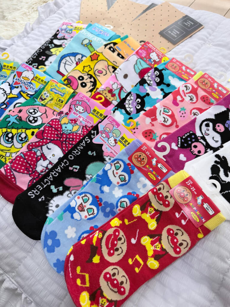 キャラクターものの靴下をプレゼント！