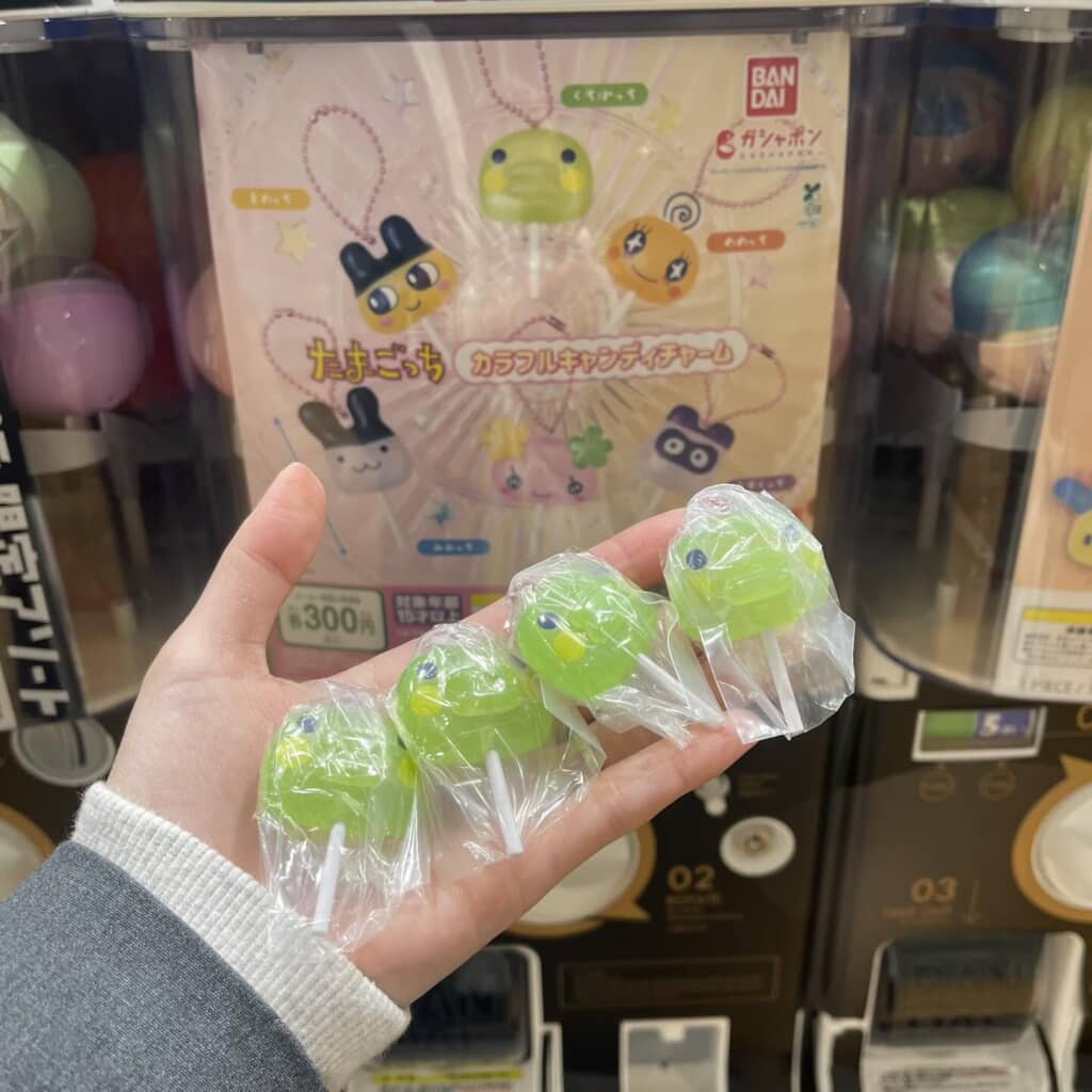 カプセルトイで4連かぶり