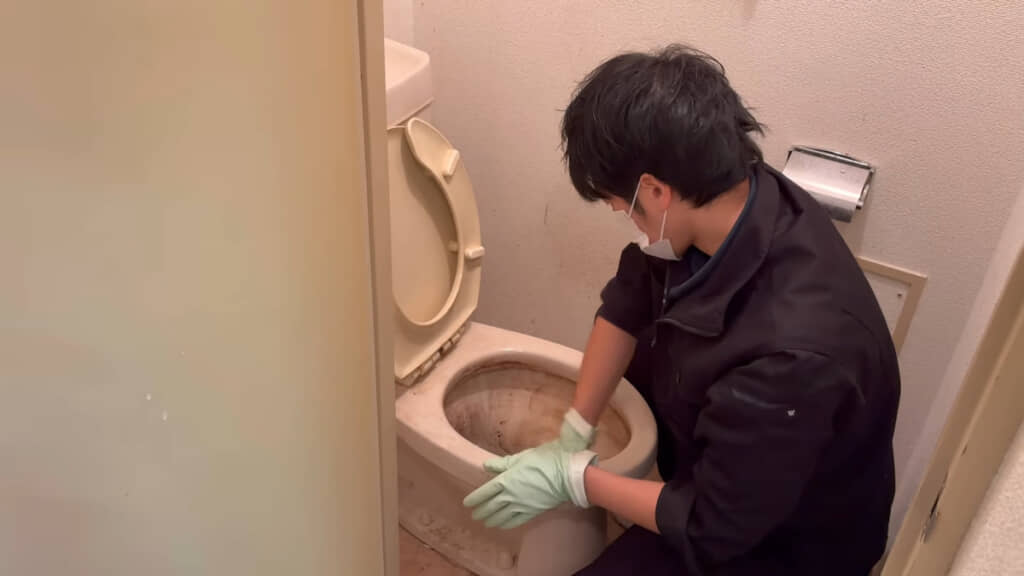 トイレ掃除も完了