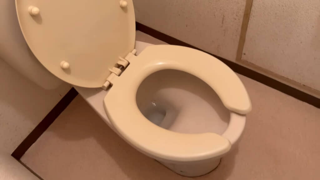 トイレもキレイになりました