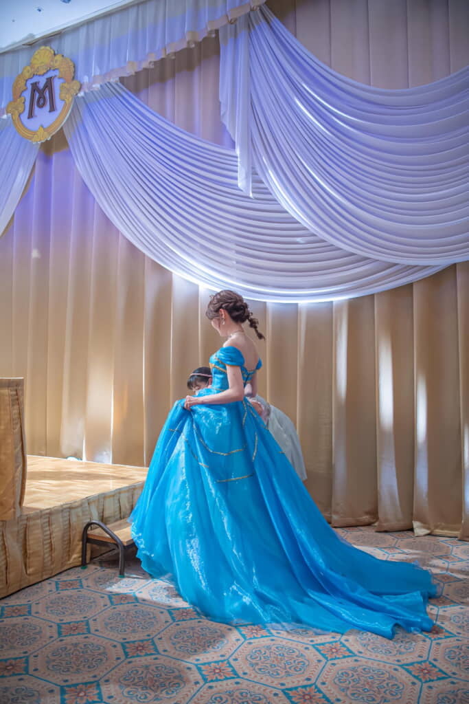 まさにプリンセスですね