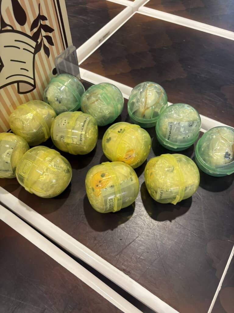 12個のカプセル