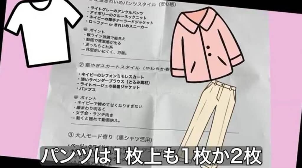 AIのコーディネート失敗談