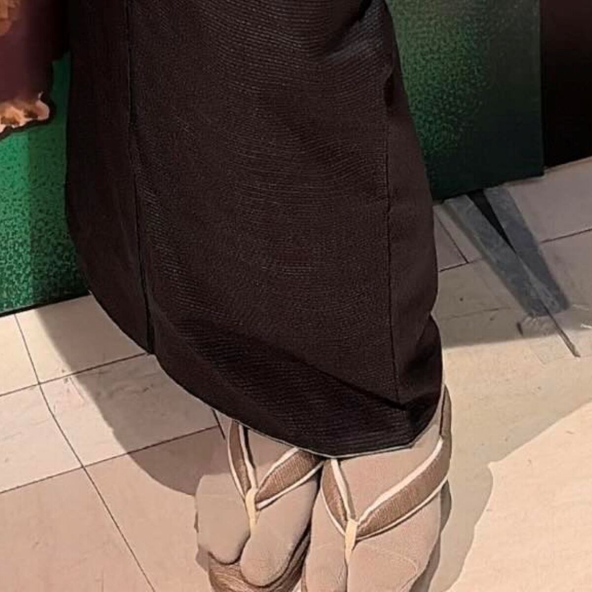 “呪物”から身を守るため、祖父の形見の着物を着たら……　衝撃のコーデに「痺れました」「三度見くらいしてしまいそう」 | ライフスタイル ねとらぼ