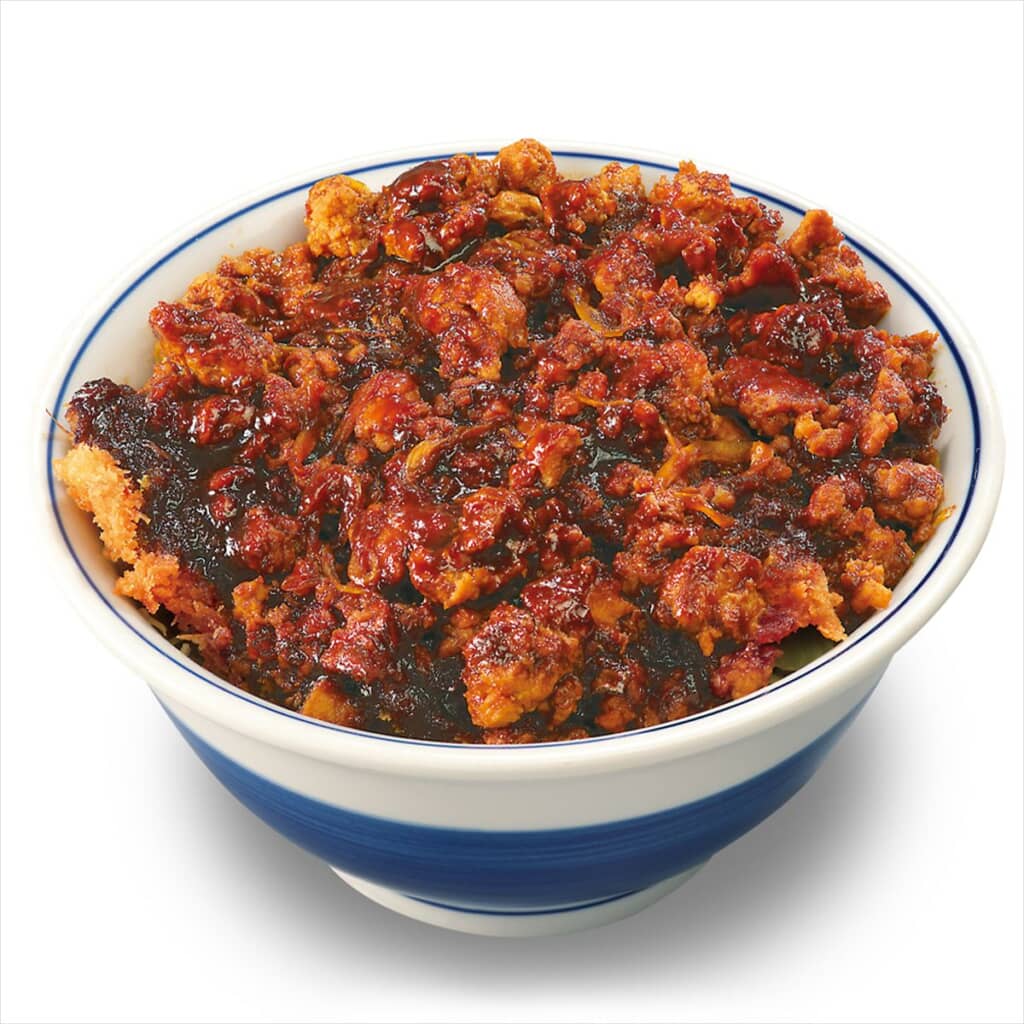 肉あんかけロースカツ丼