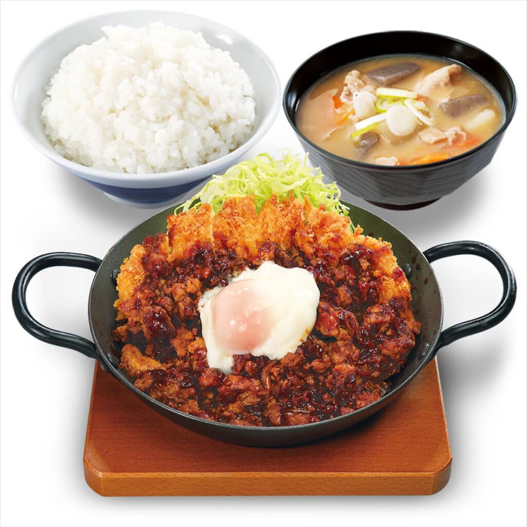 肉あんかけロースカツ丼(温玉付)