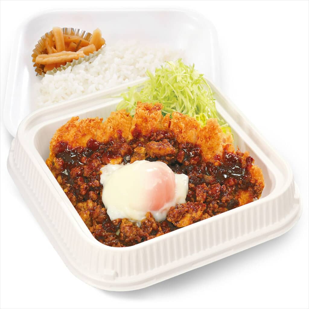 肉あんかけロースカツ弁当(温玉付)