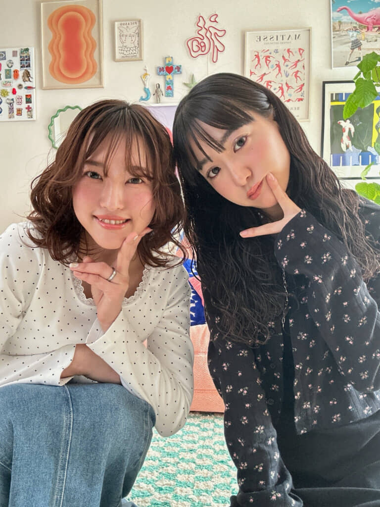34歳になった現在のツーショット（右がyuiさん）