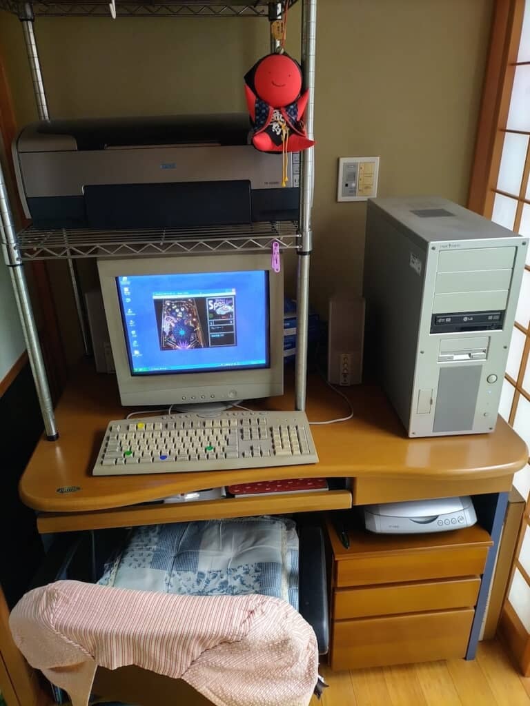 20年以上現役の自作PC（2025年時点の写真）