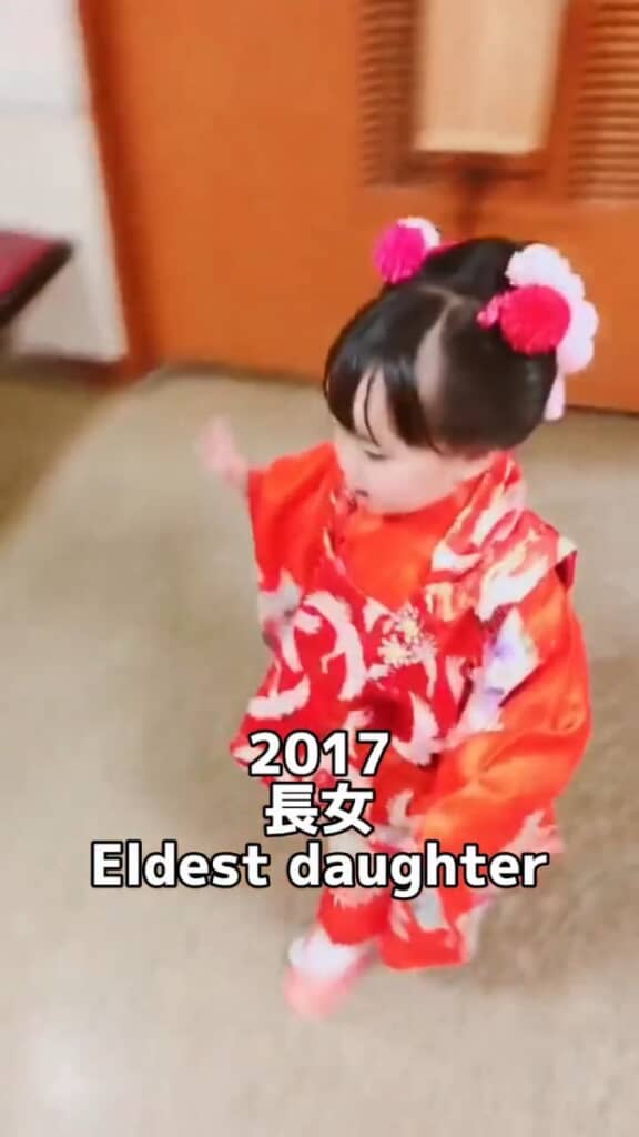 2017年・長女3歳
