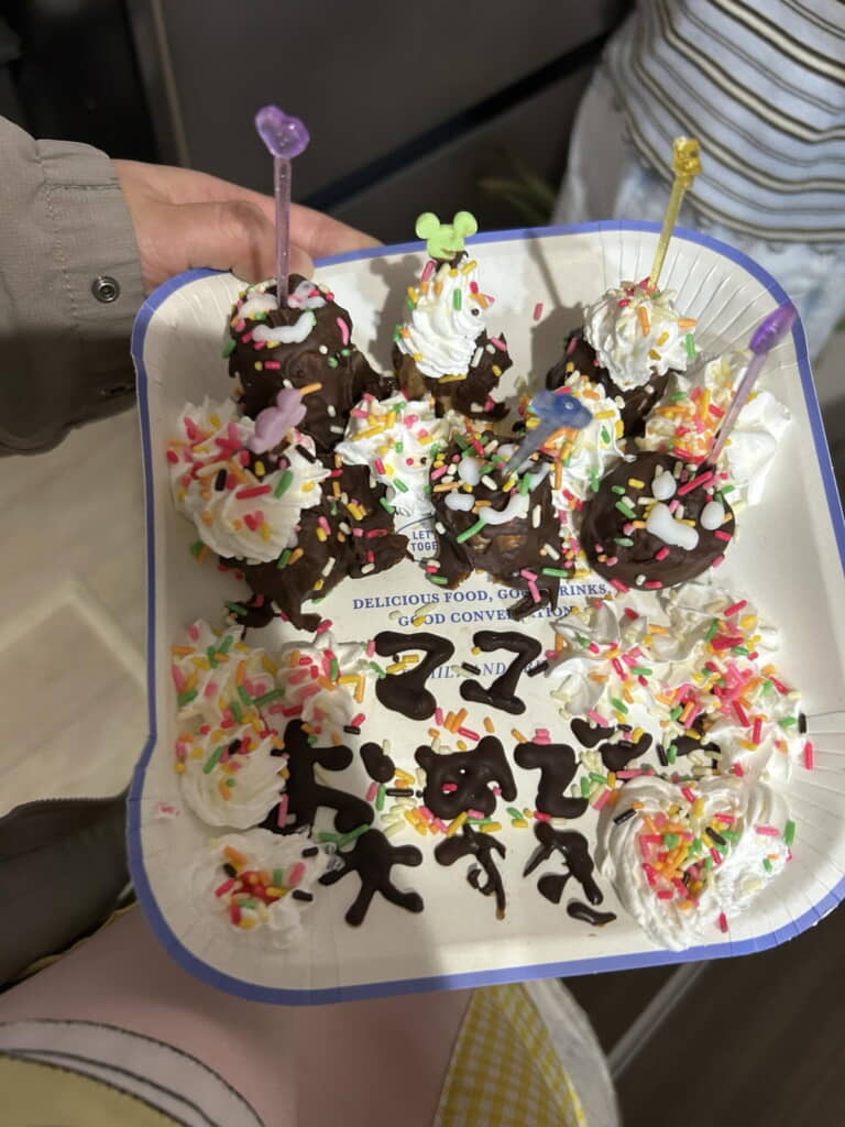 娘さん手作りのプレゼント!