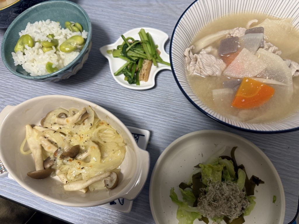 野菜が多く品数もあって健康にも良さそうです