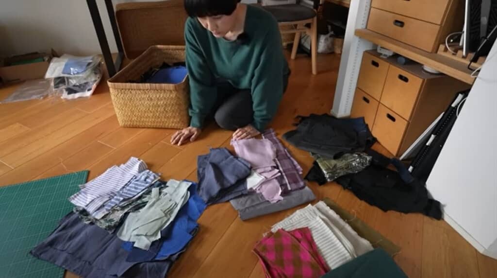 布の組み合わせが決まりました