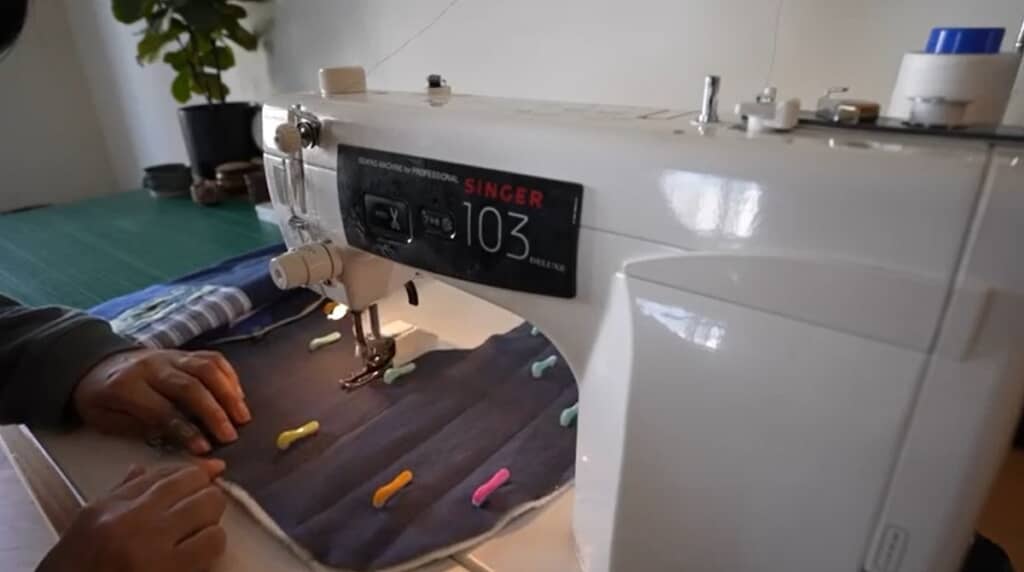 キルティングをします