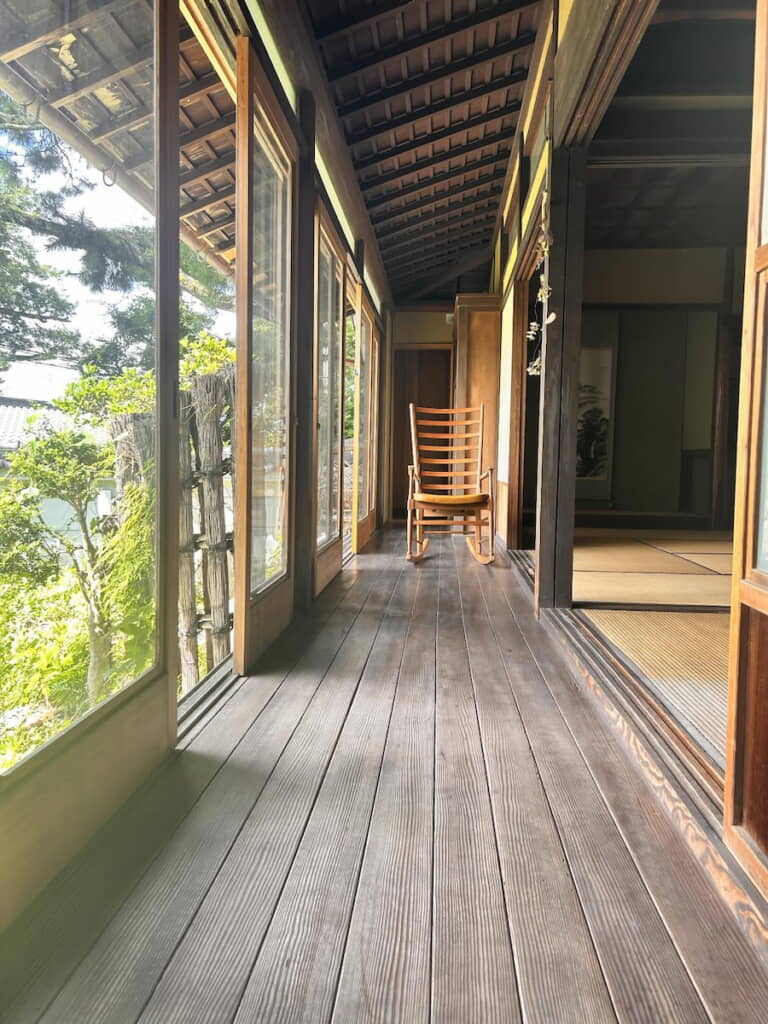 縁側の様子