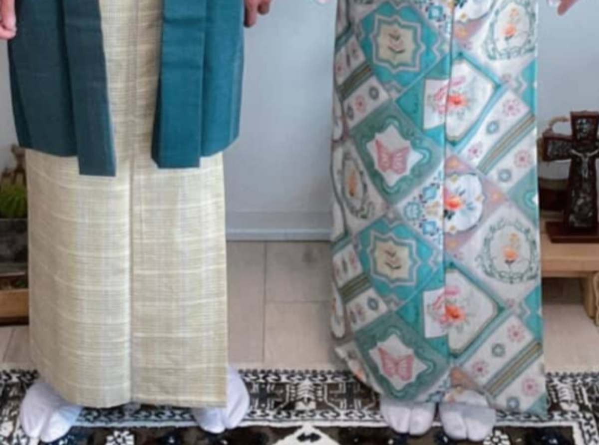 着物好き夫婦が“お揃いコーデ”でお花見デートすると……　圧巻の着こなしに「可愛くって羨ましいぞ〜！」「センスが良すぎる！」（1/3） | ライフスタイル ねとらぼ