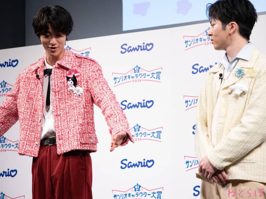 衣装について話す曽野舜太