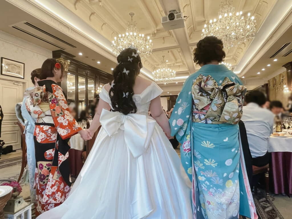 すばらしい結婚式だったことが伝わりますね