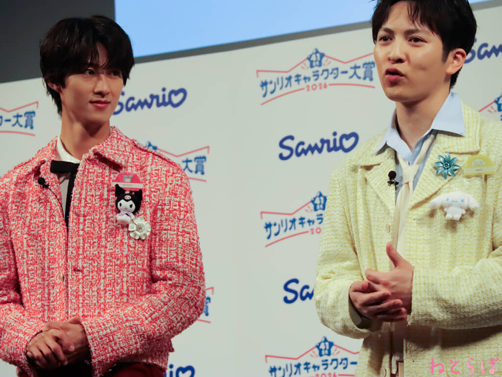 曽野舜太と吉田仁人（編集部撮影）