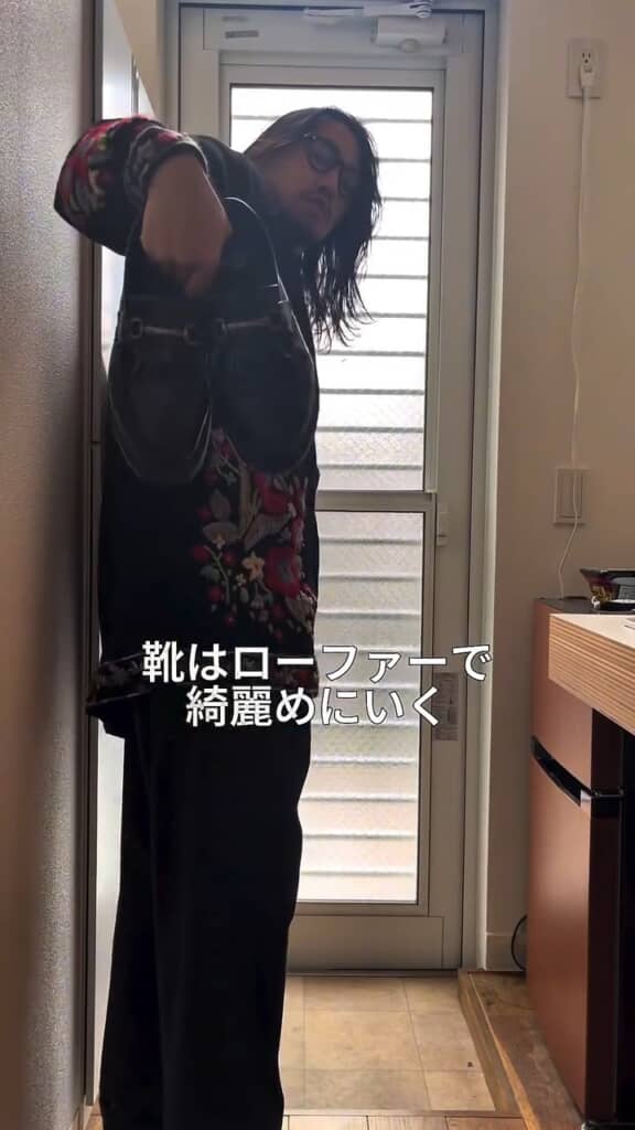 靴はローファー