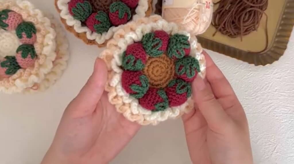 イチゴが7つ付きました