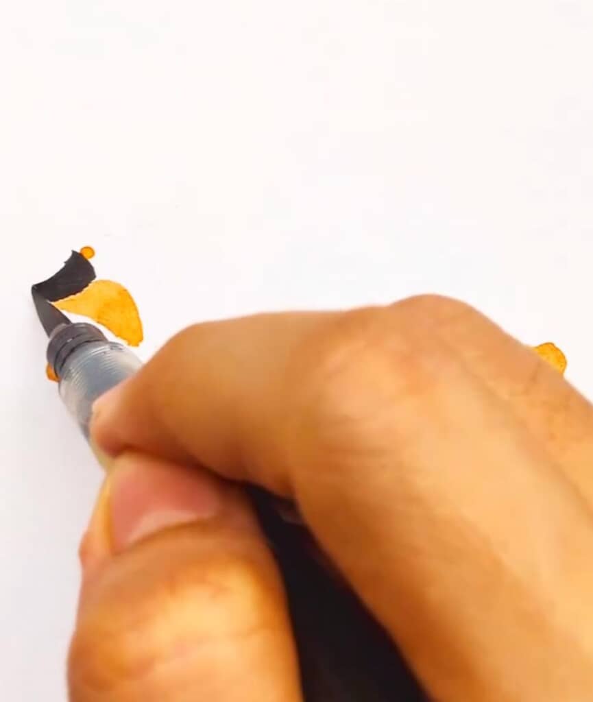 「ダックスフンド」の文字を使ってかわいいワンコを表現