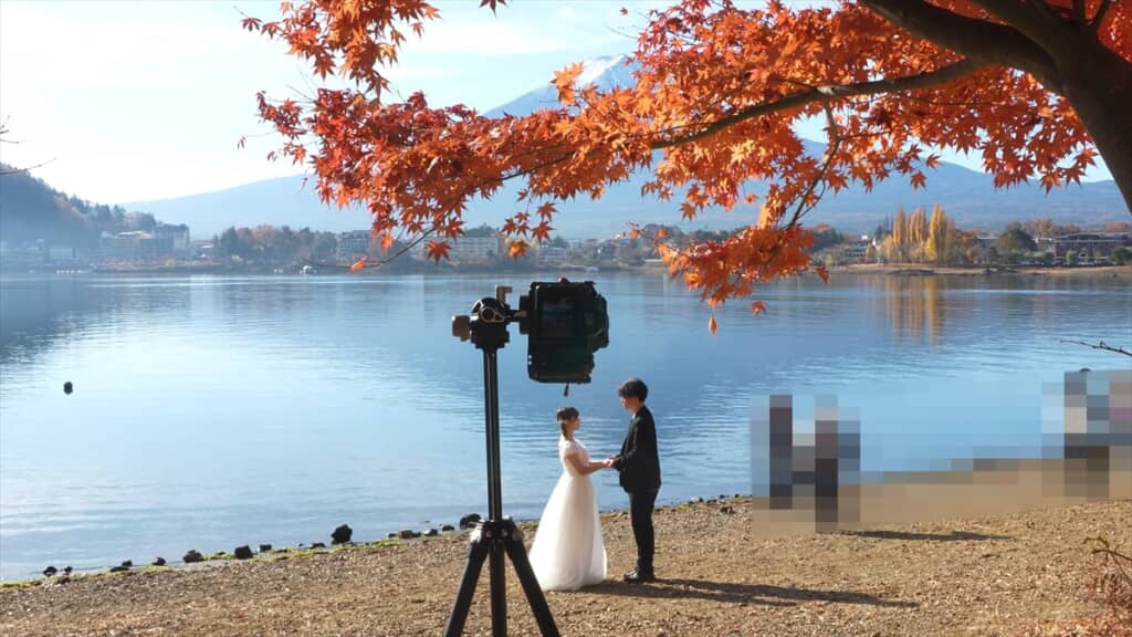 47都道府県でウエディングフォトを撮影している新婚カップル