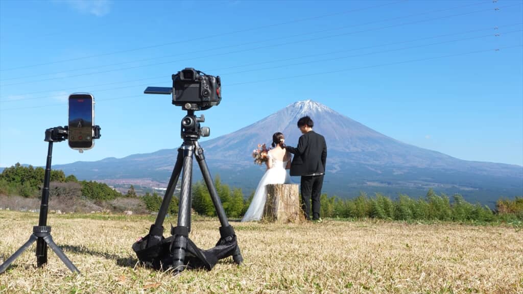 47都道府県でウエディングフォトを撮影している新婚カップル