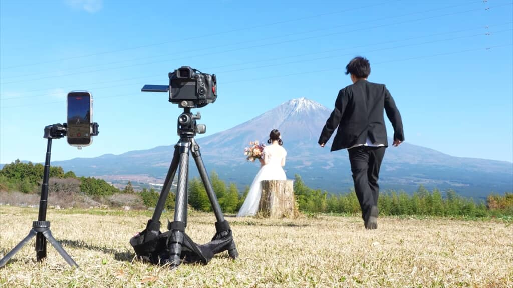 47都道府県でウエディングフォトを撮影している新婚カップル