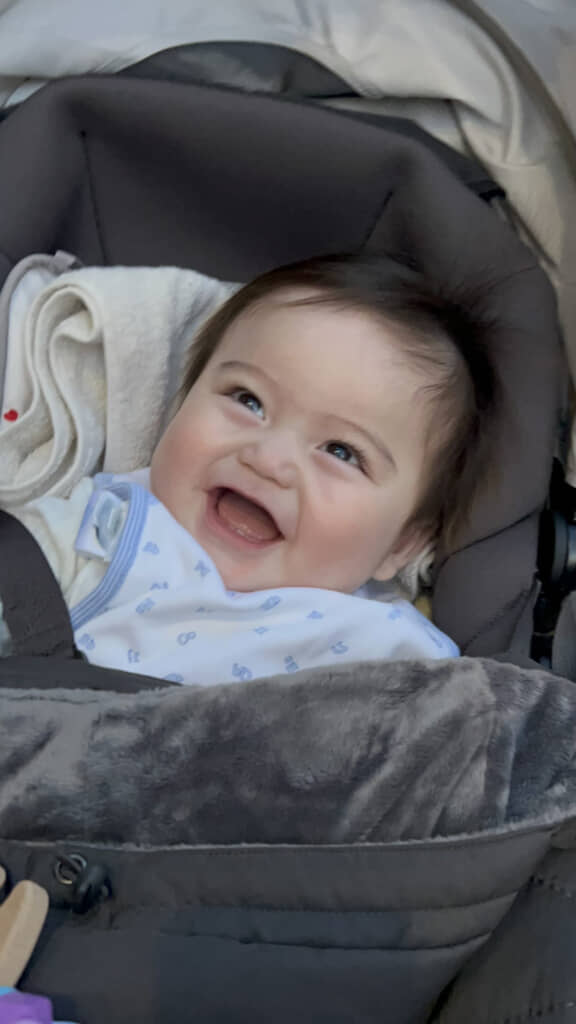 キュートな笑顔！