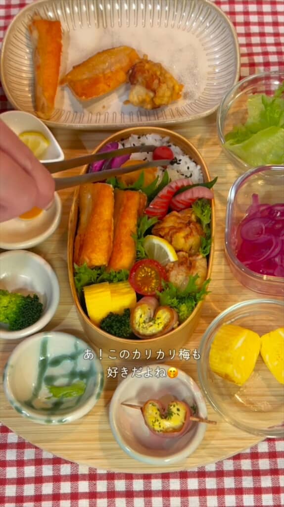 高校3年生の娘に作った最後のお弁当