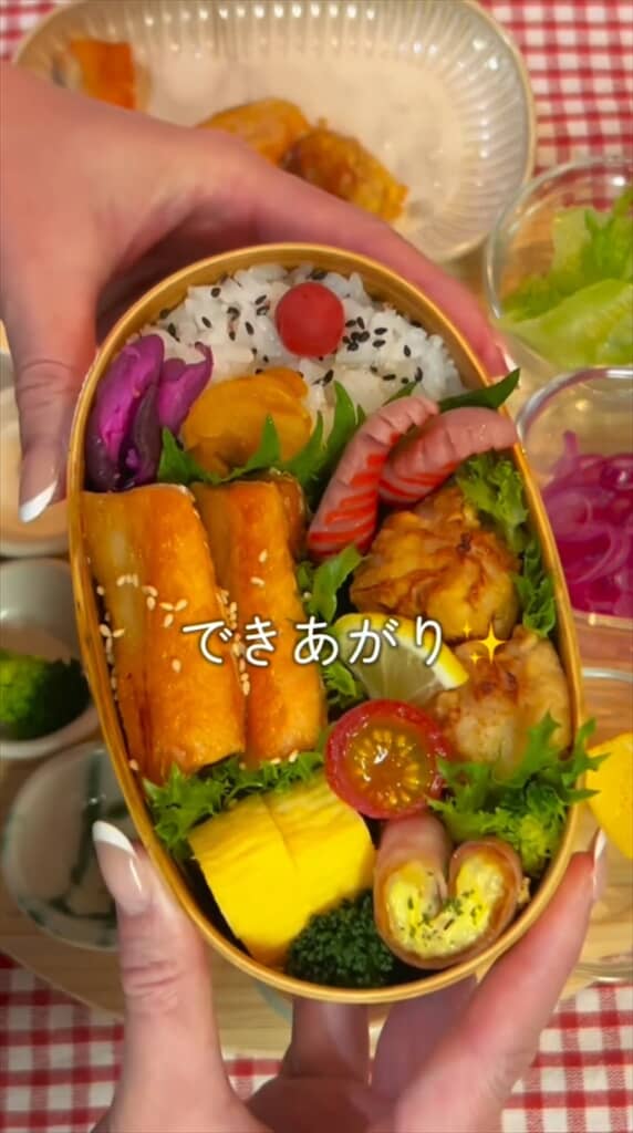 高校3年生の娘に作った最後のお弁当