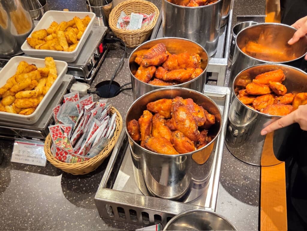 辛味チキンもある!