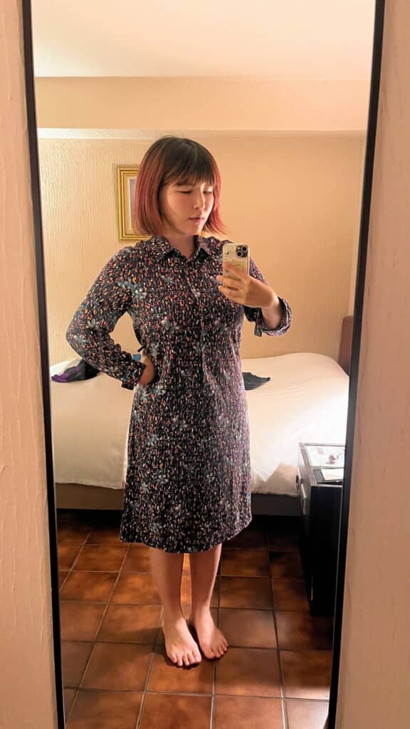 600円で購入したワンピース